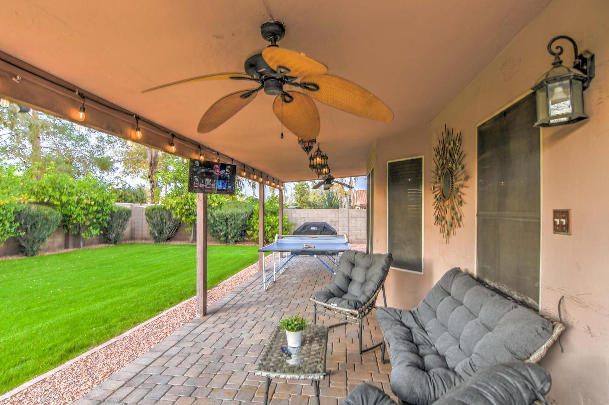 Route 66 Oasis In Downtown Gilbert With Heated Pool & Mini Golf Villa Exterior photo